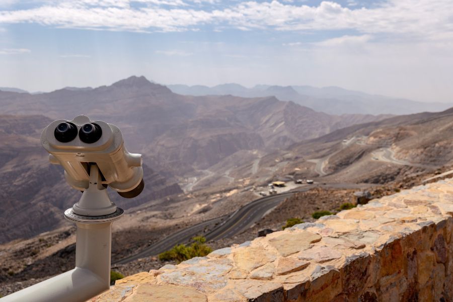 Jebel Jais scenic mountain in RAK