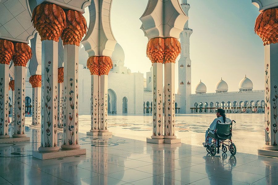 People of Determination in UAE Mosque