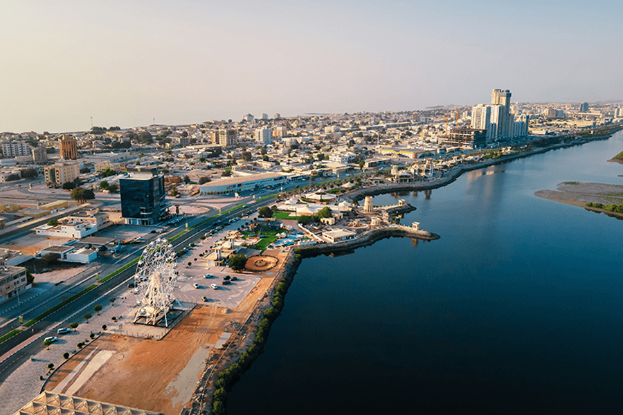 Ra Al Khaimah Skyline