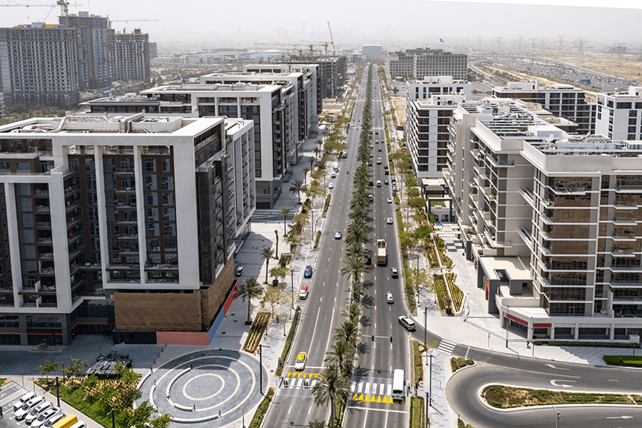 Residential area in Dubai